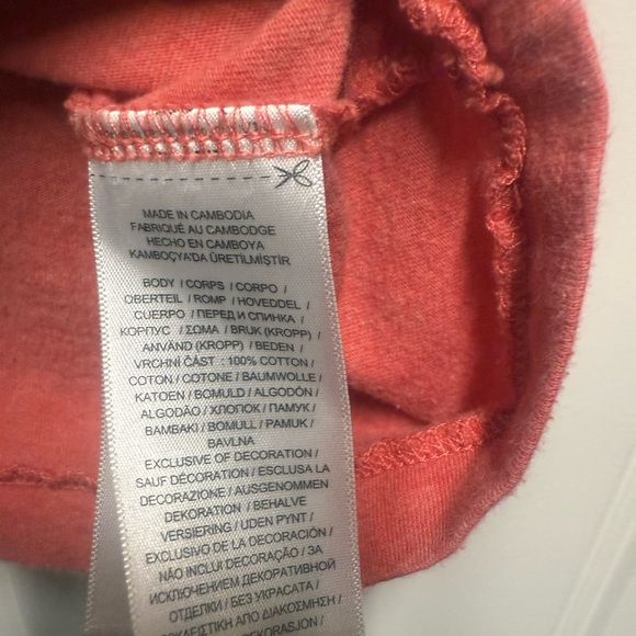 Polo by Ralph Lauren Men's Coral Tee - Picture 5 of 6